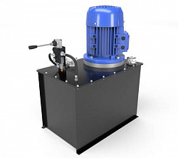 Гидростанция Б-НЭР16-23И100Т1 — подача 23 л/мин, давление 50-160 бар, 7.5 кВт